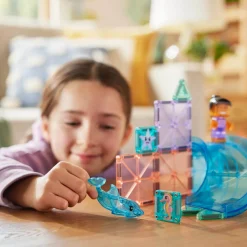 Magna-Tiles Klocki Magnetyczne Dolphin Bay, 13 el.