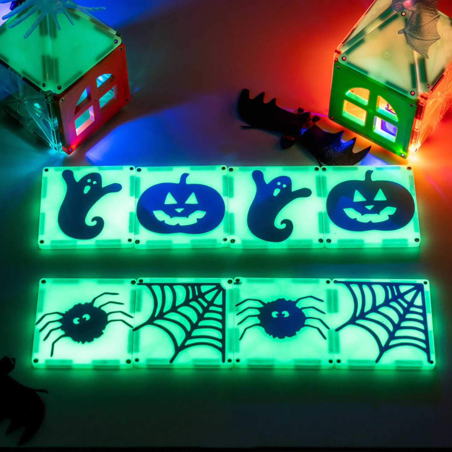 Magna-Tiles Klocki magnetyczne Glow 16 el.