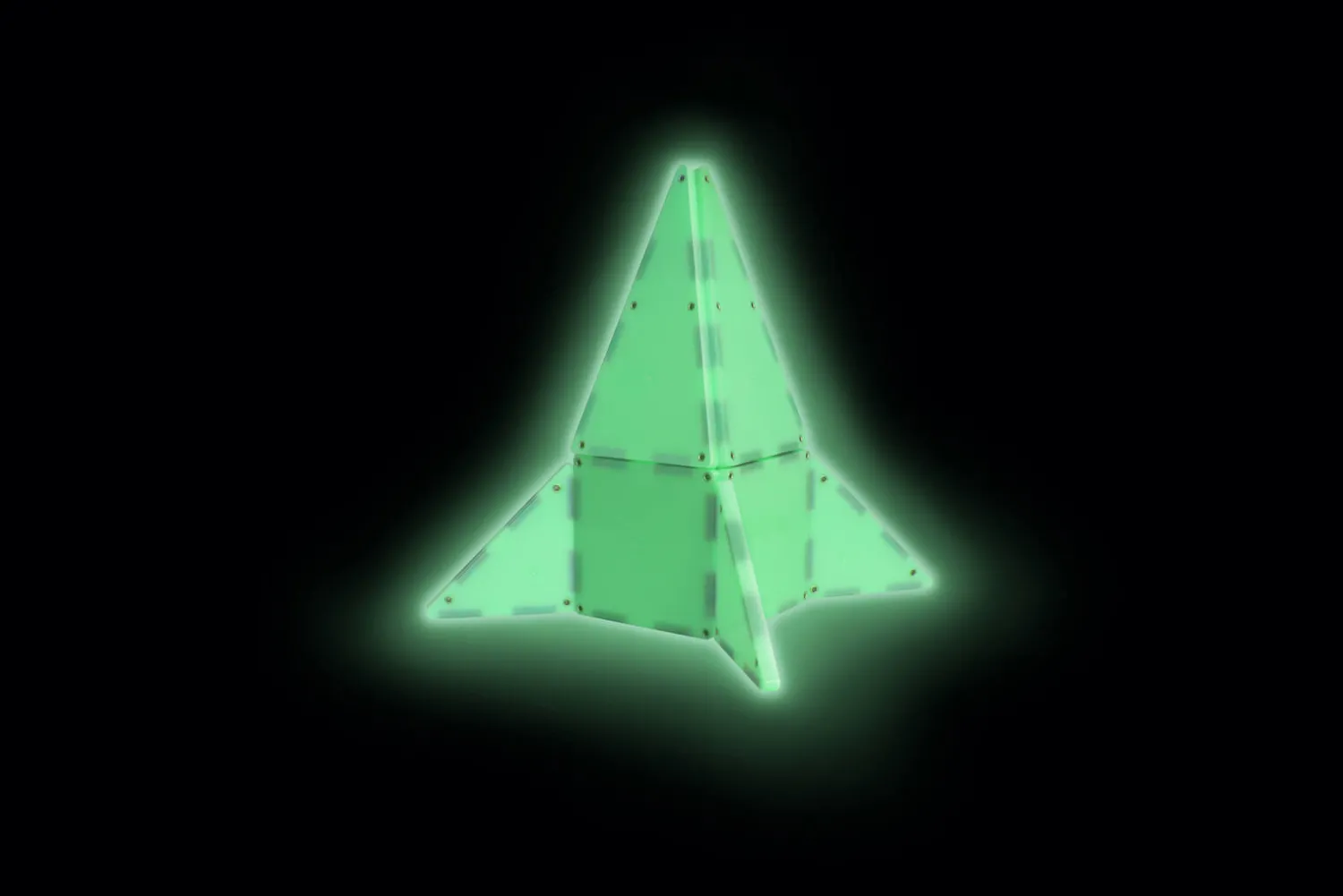 Magna-Tiles Klocki magnetyczne Glow 16 el.