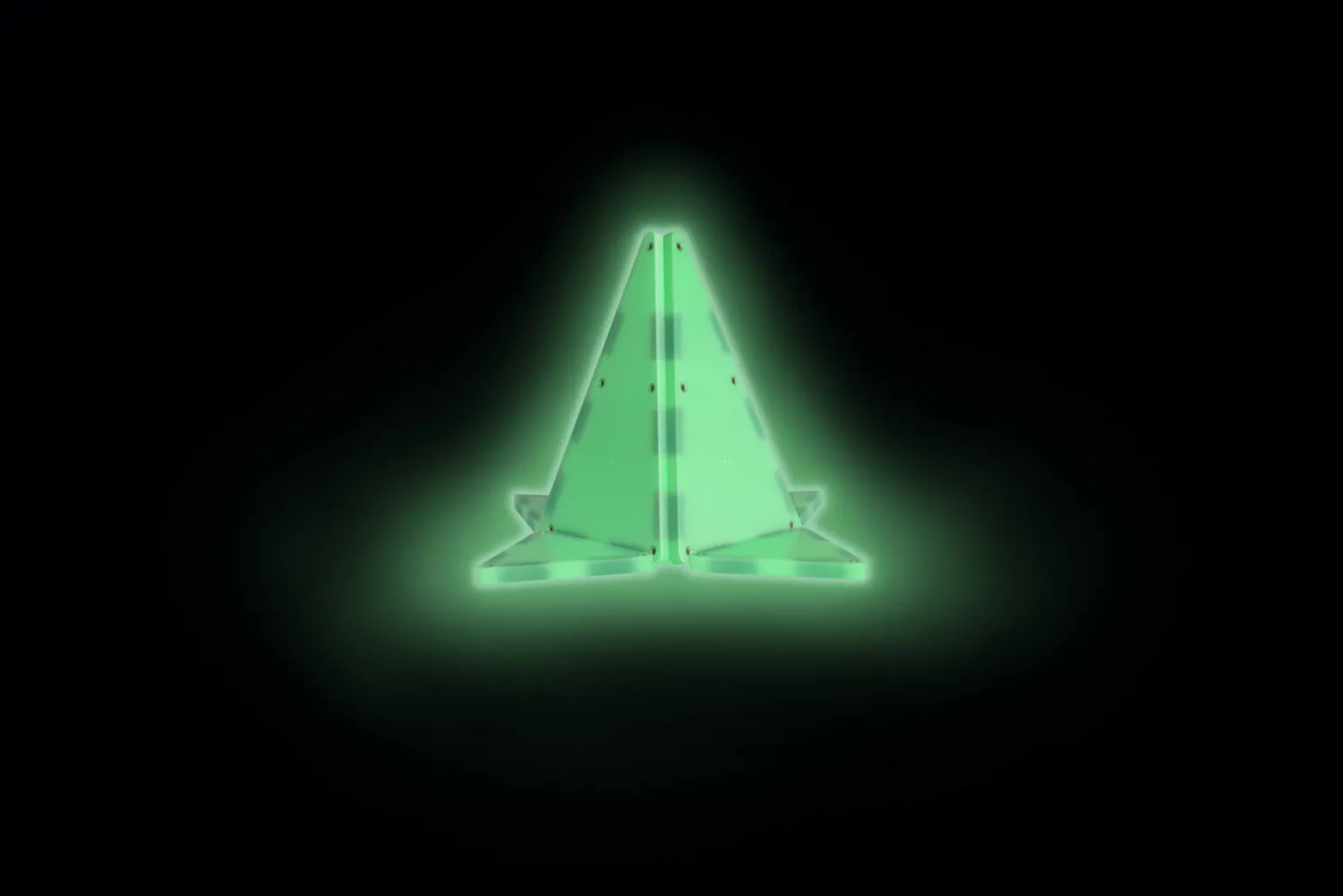 Magna-Tiles Klocki magnetyczne Glow 16 el.