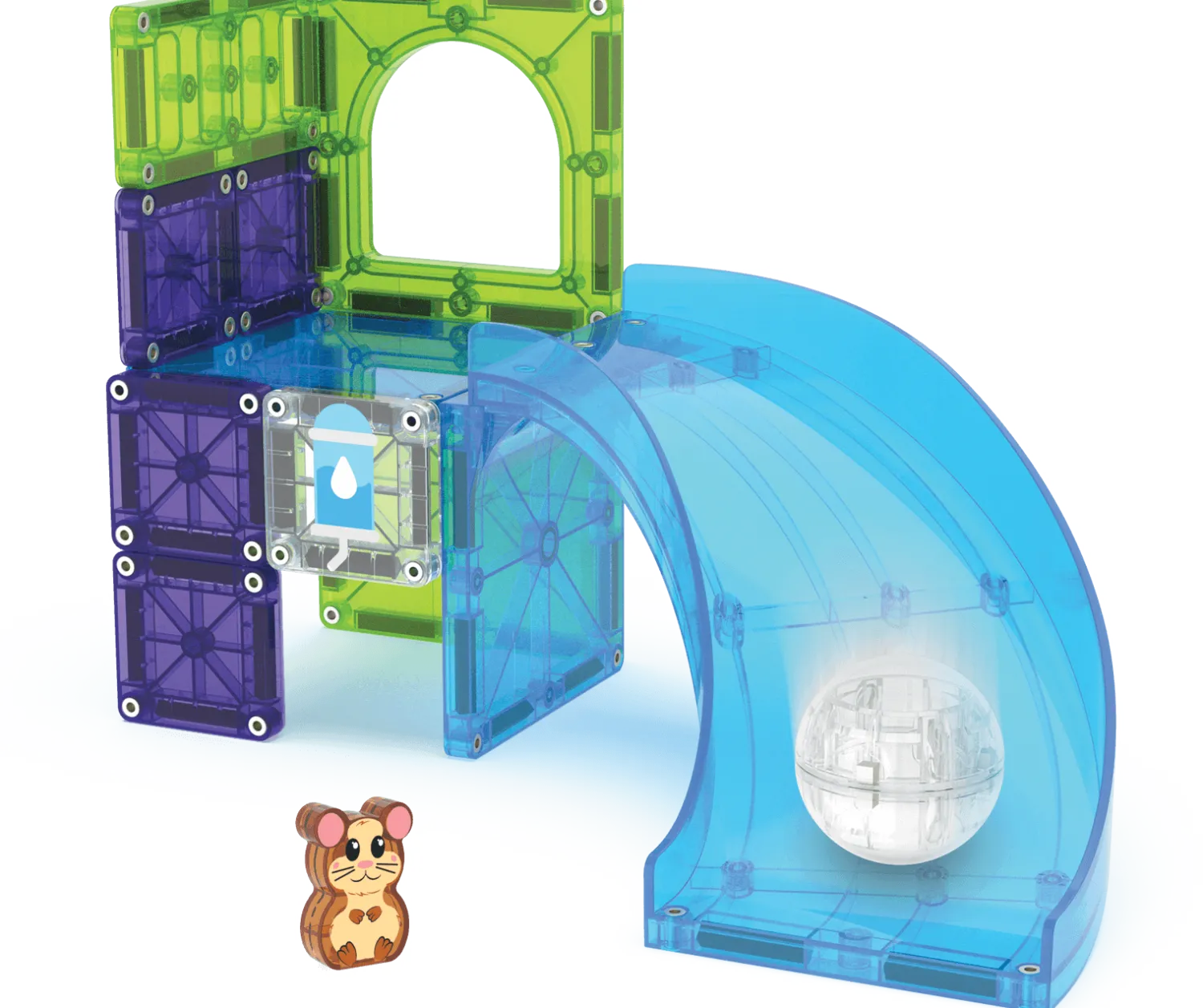 Magna-Tiles Klocki Magnetyczne Hamster Ball 13 el.