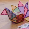 Cleverclixx Klocki magnetyczne Large Creative Pack Pastel - 125 el.