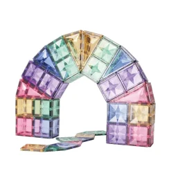 Cleverclixx Klocki magnetyczne Large Creative Pack Pastel - 125 el.