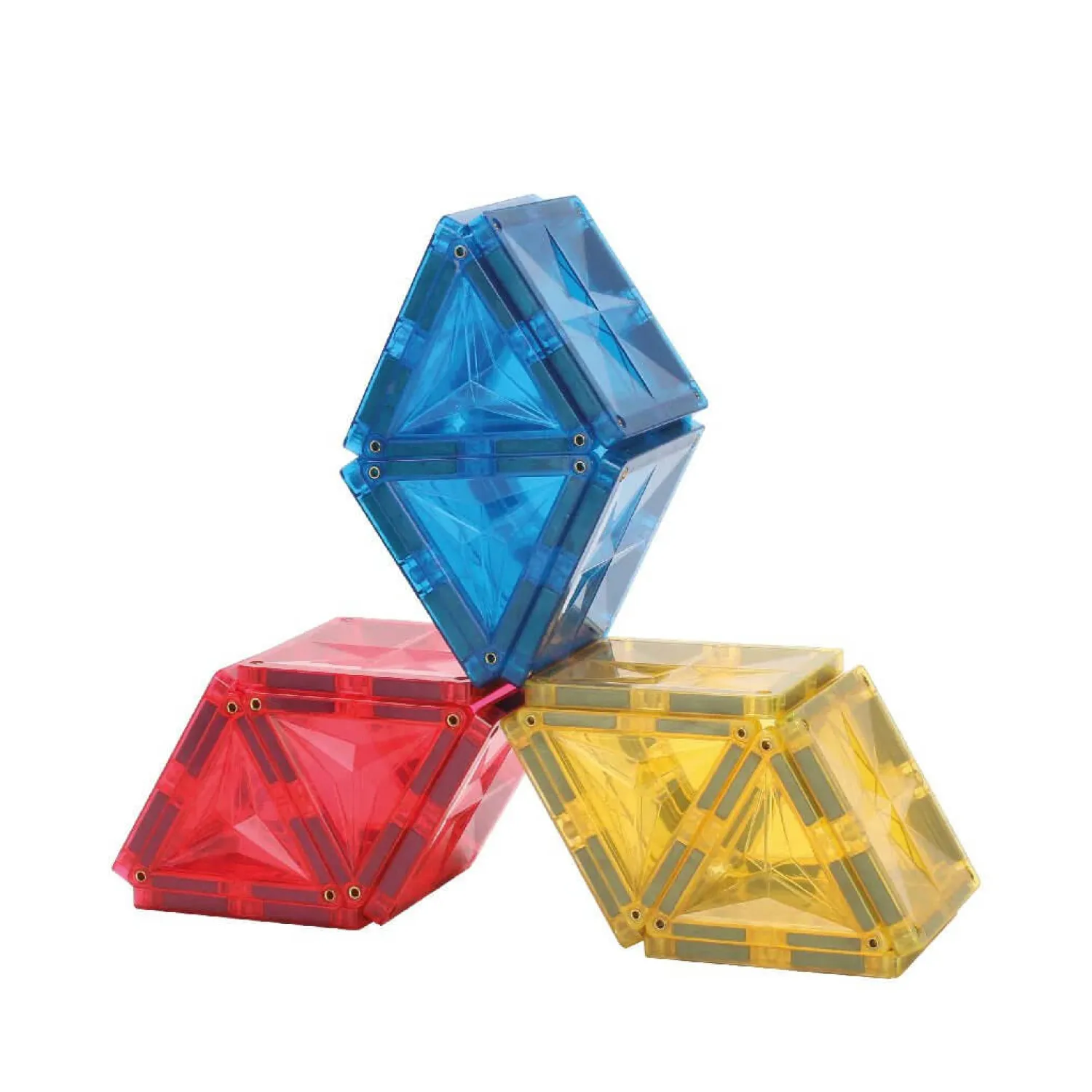 Cleverclixx Klocki magnetyczne Original Intense Pack - 60 el.