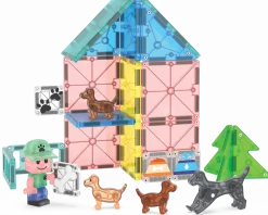 Magna-Tiles Klocki Magnetyczne Puppy Park 27 el.