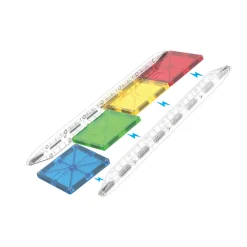 Magna-Tiles Klocki Magnetyczne Rail Racers Rail Pack