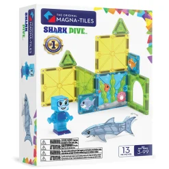 Magna-Tiles Klocki Magnetyczne Shark Dive, 13 el.