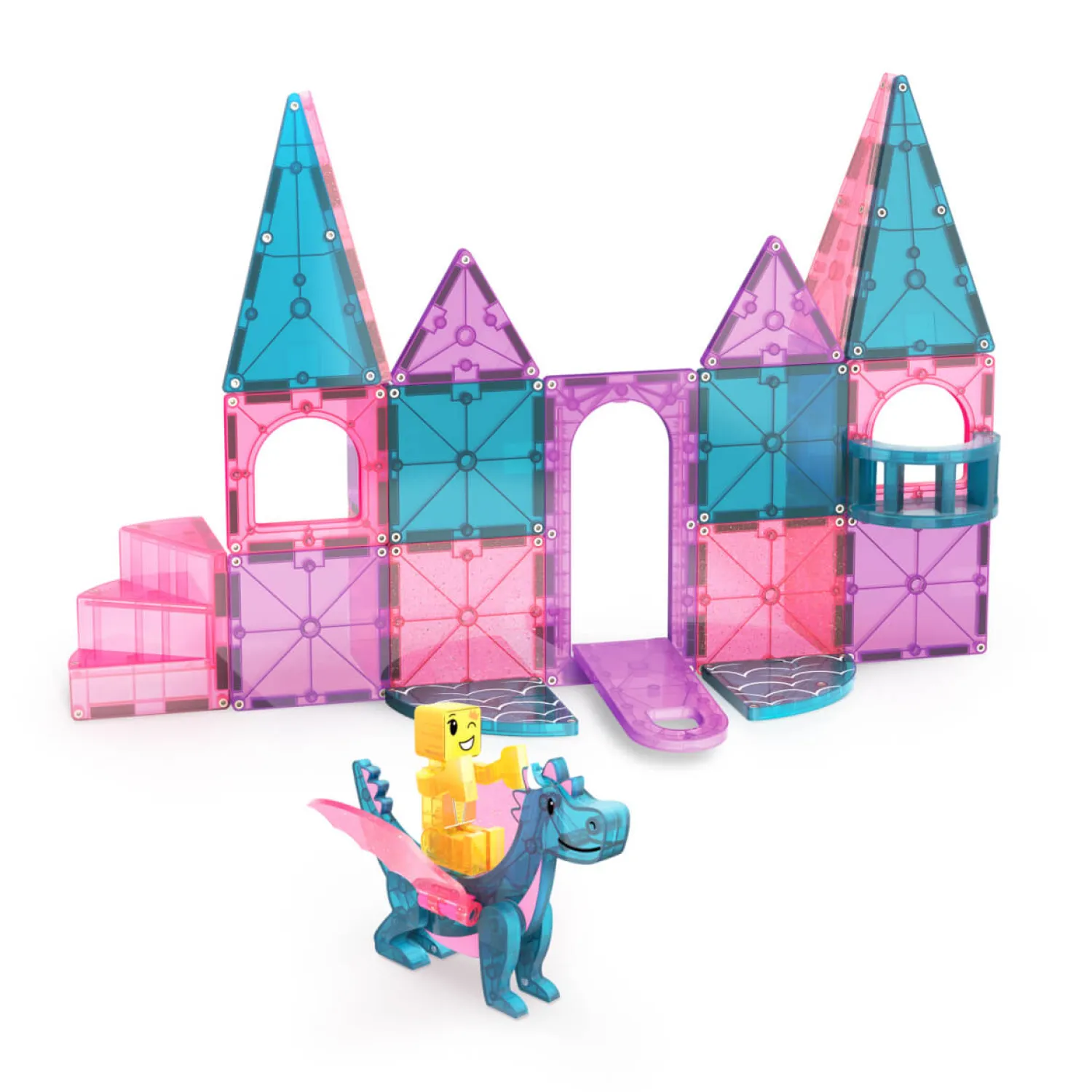 Magna-Tiles Klocki Magnetyczne Zamek 25 el.