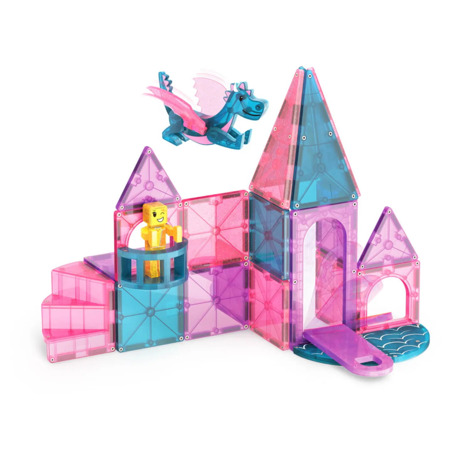 Magna-Tiles Klocki Magnetyczne Zamek 25 el.