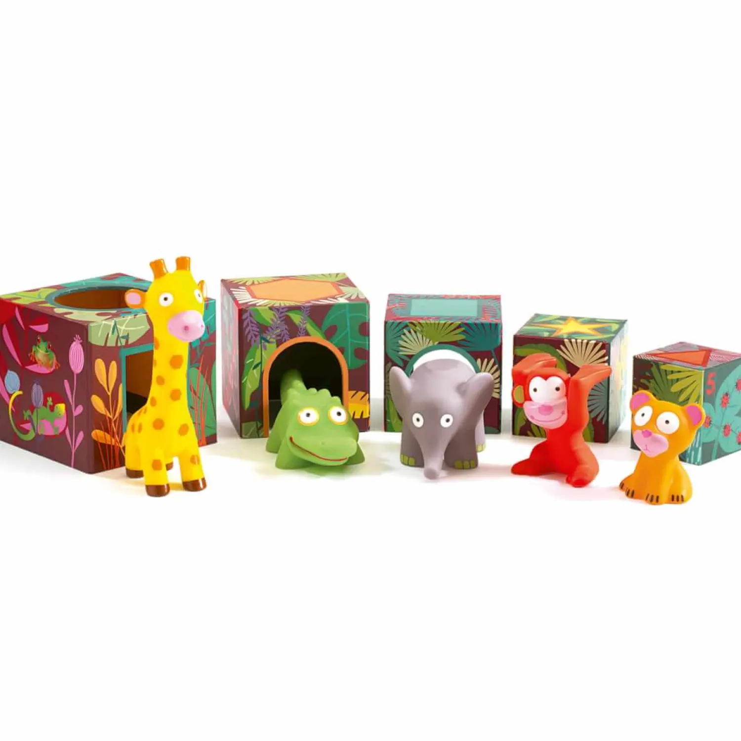 Djeco Klocki MAXI TOPANI-JUNGLE