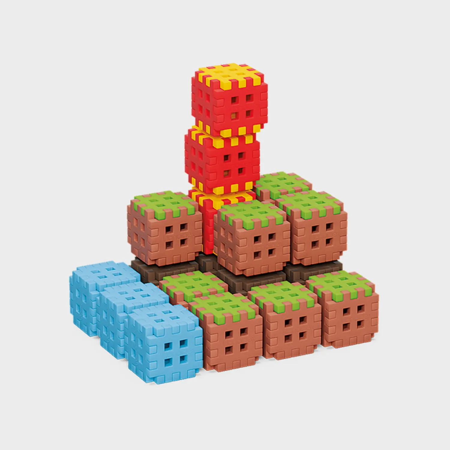 Marioinex Klocki Mini Waffle Blocks 142el.