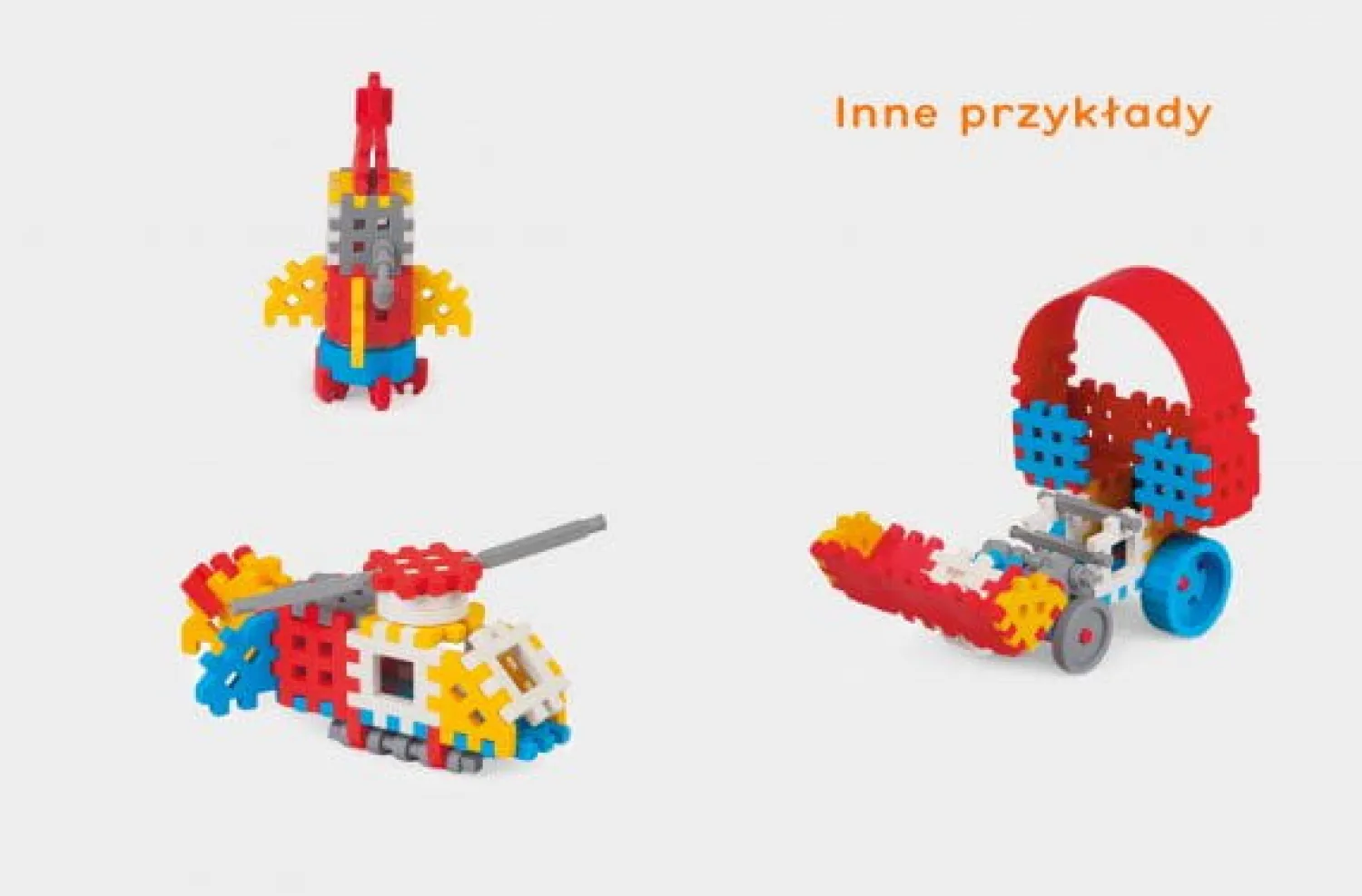 Marioinex Klocki waffle MINI konstruktor chłopiec 70 szt.