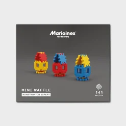 Marioinex Klocki waffle MINI Konstruktor Expert 141 szt.