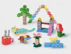 Marioinex Klocki waffle MINI pastel 300 szt.