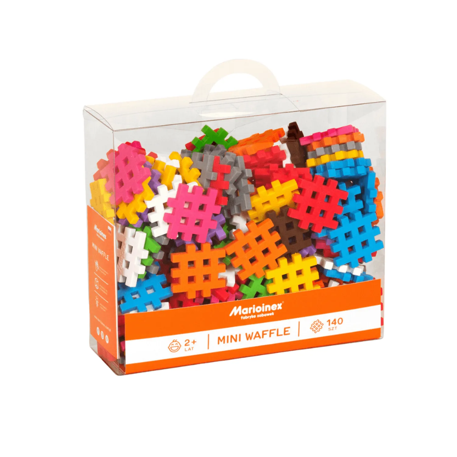 Marioinex Klocki waffle MINI 140 szt.