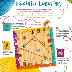 Wydawnictwo Nasza Księgarnia Kociaki łobuziaki - Gra planszowa