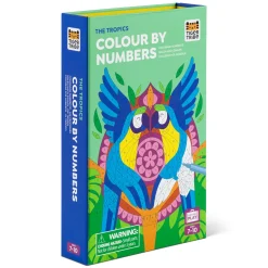 Tiger Tribe Kolorowanie po Numerach - W Tropikach