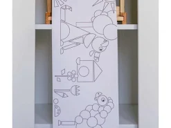 Coloresca Kolorowanka w rolce Figury Geometryczne 30m