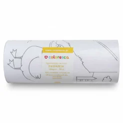 Coloresca Kolorowanka w rolce Zwierzęta 30m