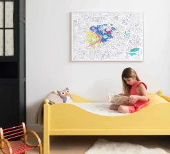 OMY Kolorowanka 100x70cm KOSMOS