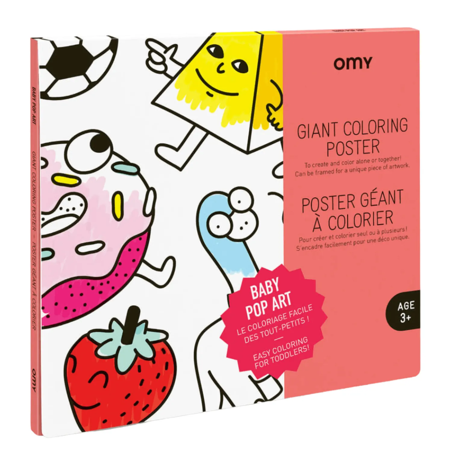 OMY Kolorowanka 100x70cm POP ART