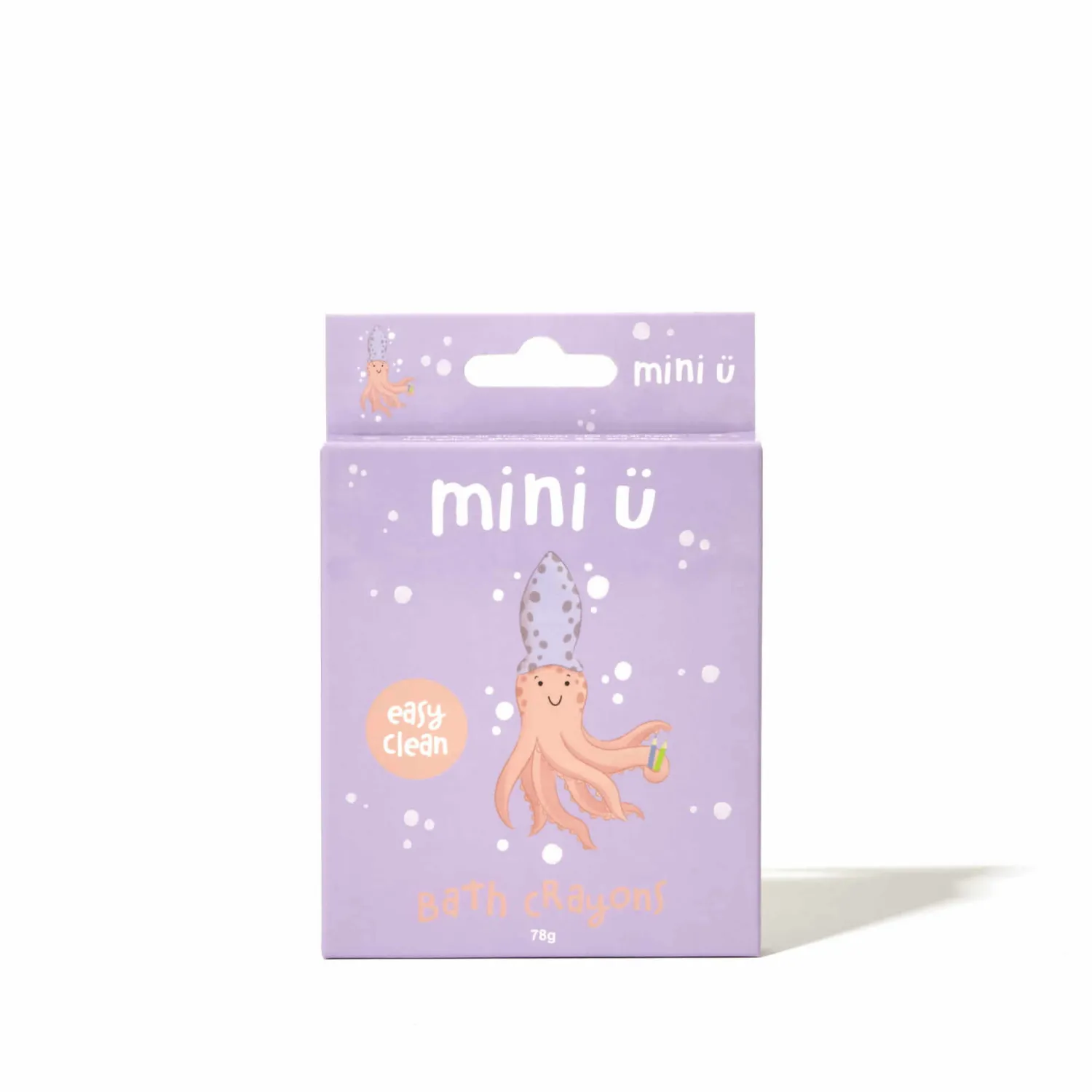 Miniu Kolorowe kredki do kąpieli 5 szt.