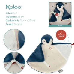 Kaloo Komforter Pingwinek 24 cm w pudełku kolekcja Complices