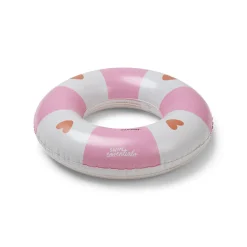 The Swim Essentials Koło do pływania dla dzieci Ø55 cm - Pink, Cozy Hearts
