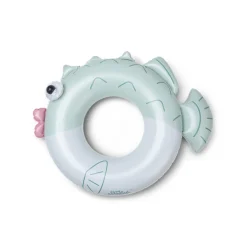 The Swim Essentials Koło do pływania dla dzieci Ø95 cm Ryba - Green Puck Pufferfish