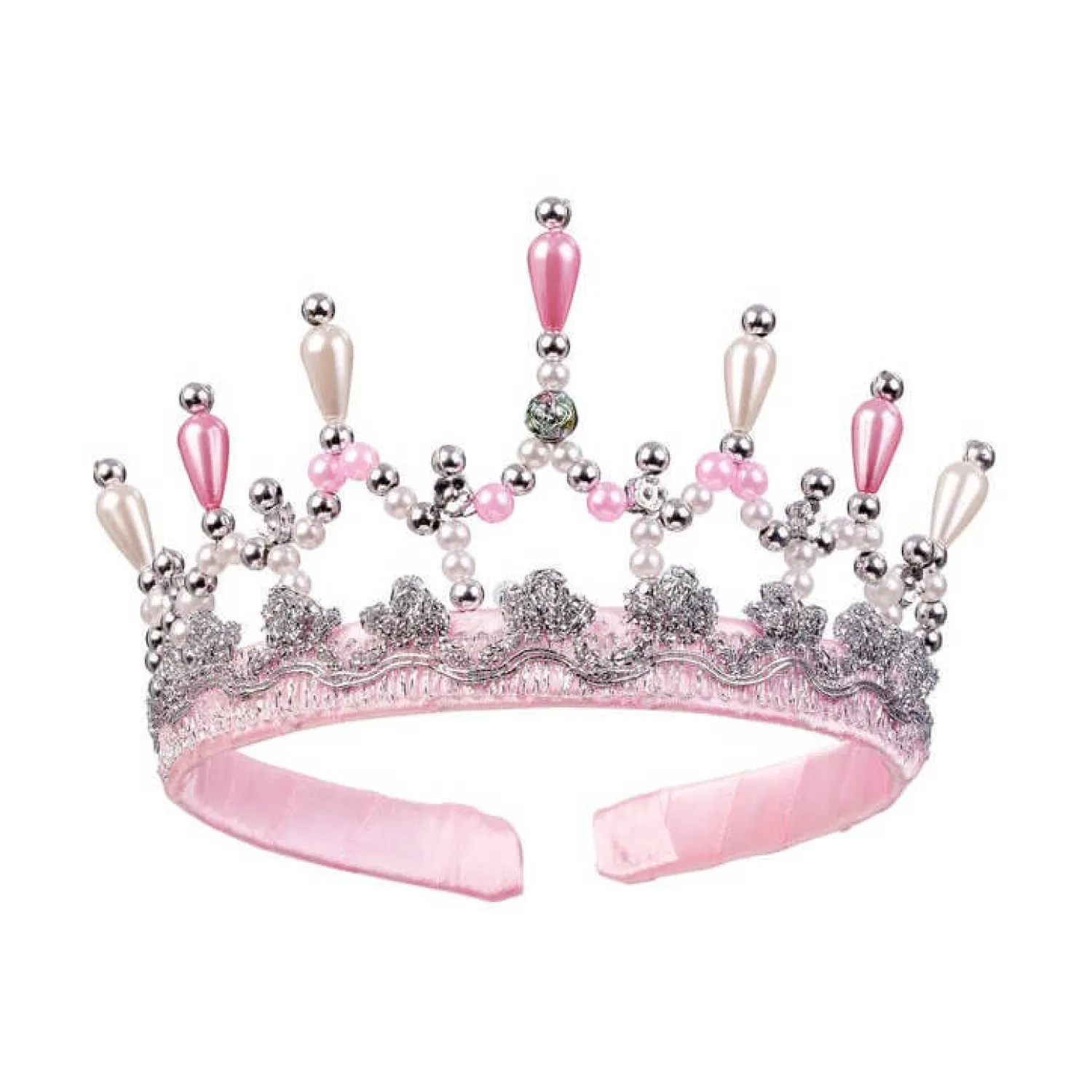 Souza! Korona tiara perłowo-różowa Mary