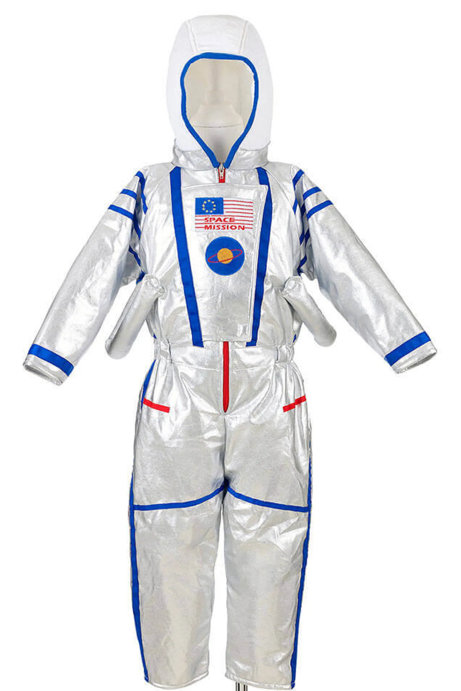 Souza! Kostium kombinezon astronauty srebrny