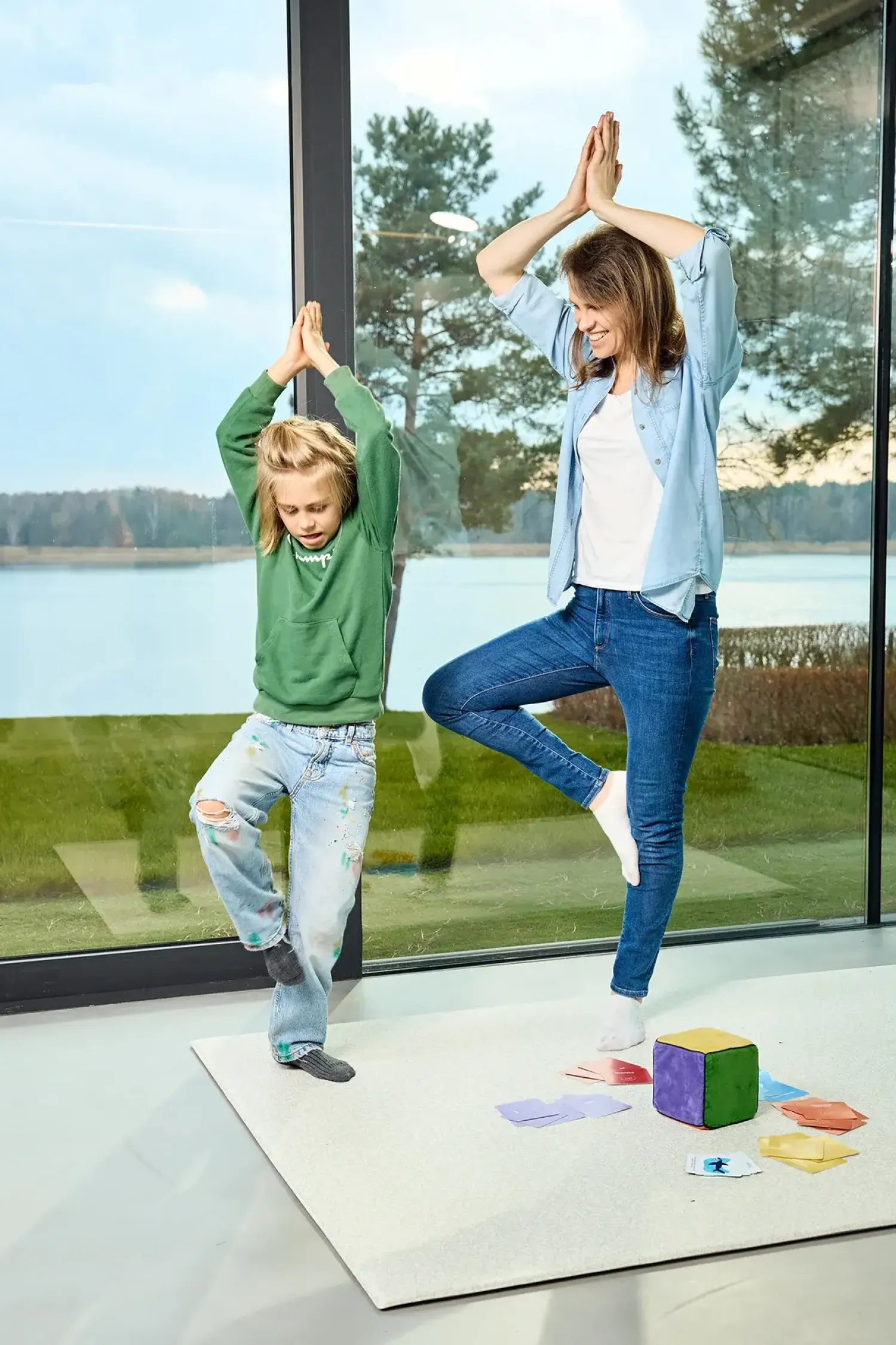 rozwojowa mama Kostka aktywności - mindfulness. Gra + mini e-book 4+