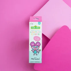 Glo Pals Kostki sensoryczne świecące w wodzie Abby Ulica Sezamkowa - zabawka kąpielowa