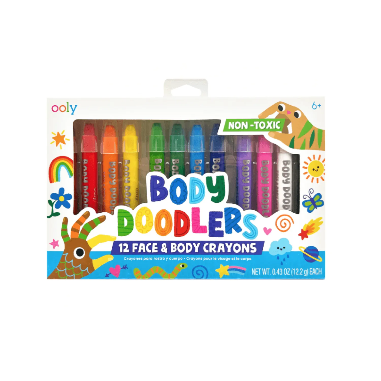 Ooly Kredki do Malowania Twarzy - Body Doodlers