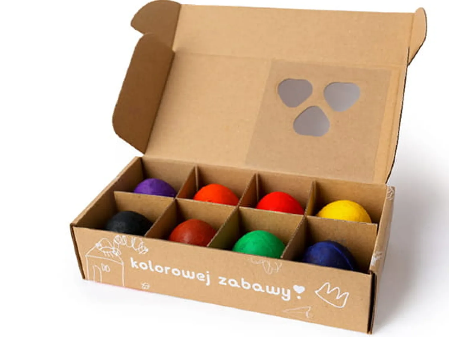 Coloresca Kredki Malucha 8 kolorów, 1+