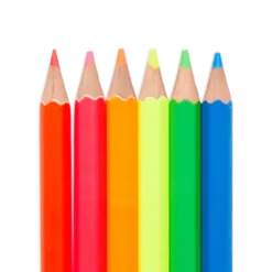 Ooly Kredki Ołówkowe Neonowe Grube - Jumbo Brights