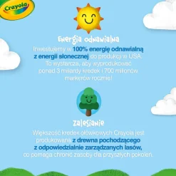 Crayola Kredki świecowe, 64szt.