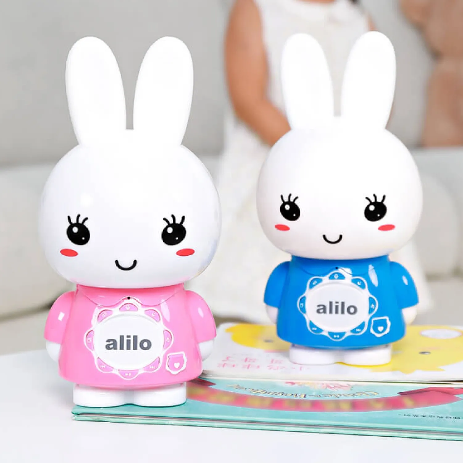 Alilo Króliczek Big Bunny - różowy