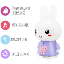 Dzieci Alilo Króliczek Honey Bunny - jasny niebieski