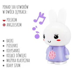 Dzieci Alilo Króliczek Honey Bunny - jasny niebieski