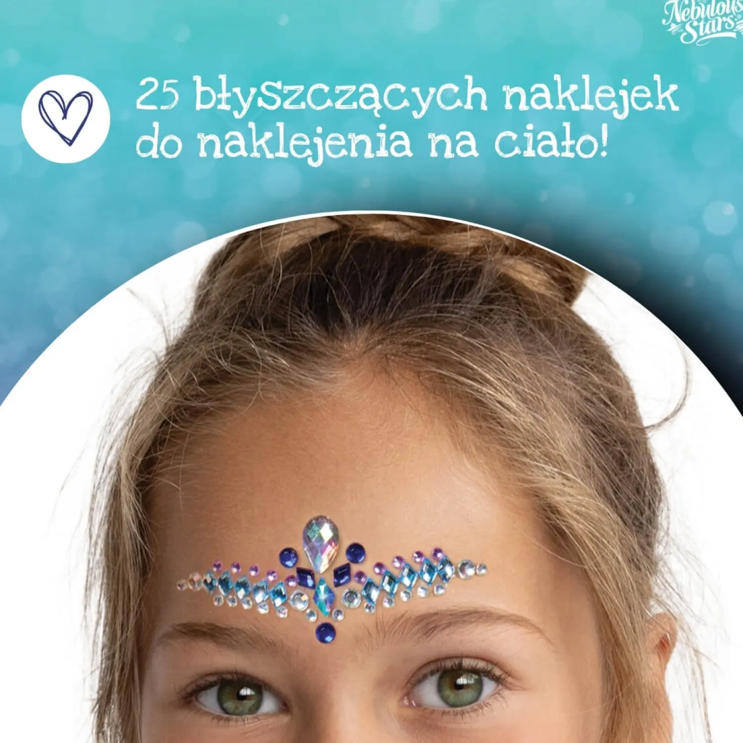 Nebulous Stars Kryształowe tatuaże samoprzylepne