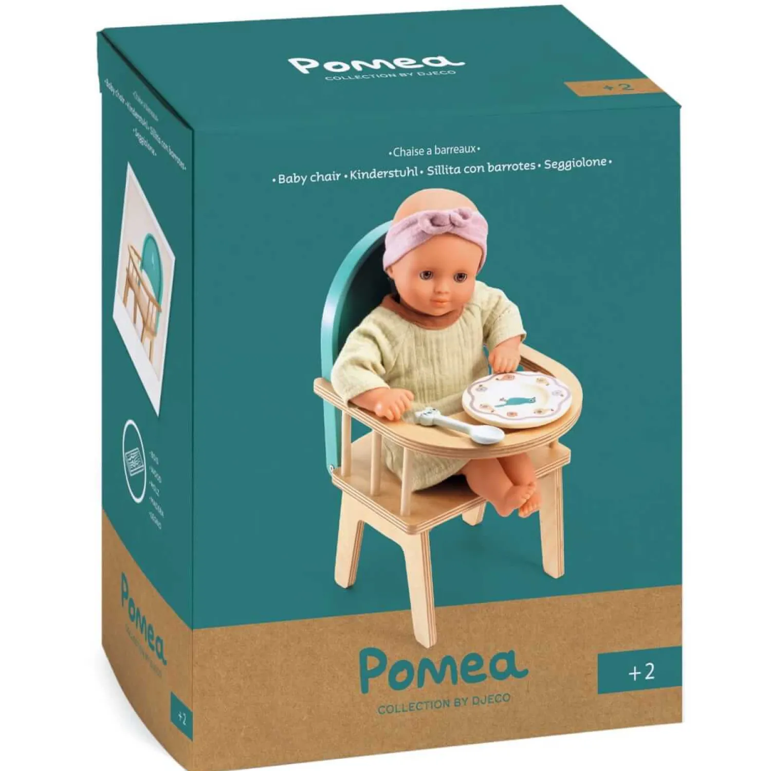 Djeco Krzesełko do karmienia KOLEKCJA POMEA