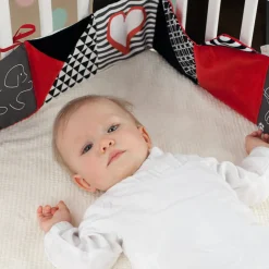 Mom's Care Książeczka kontrastowa do łóżeczka stymulująca zmysły