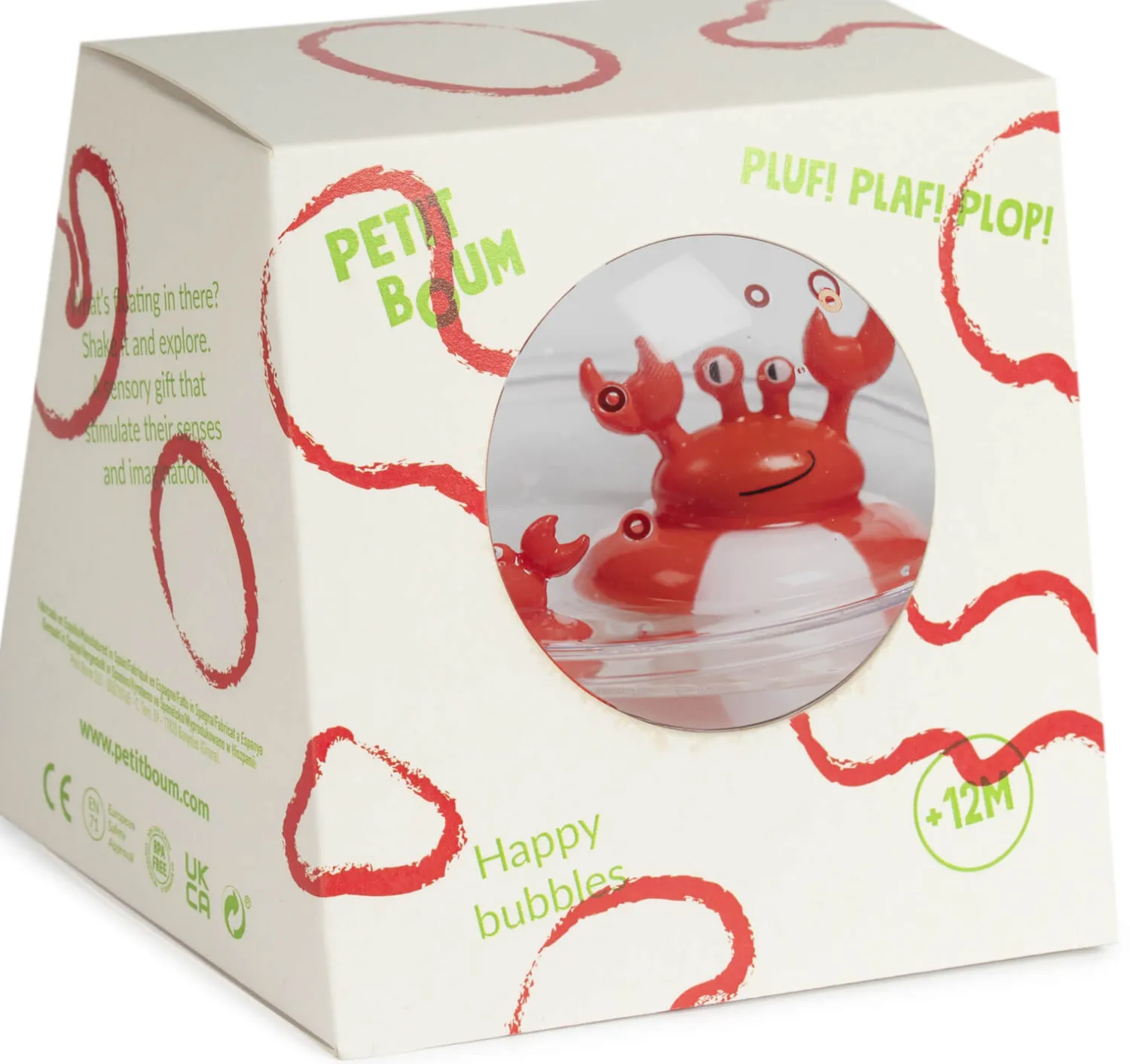 Petit Boum Kula sensoryczna Krab