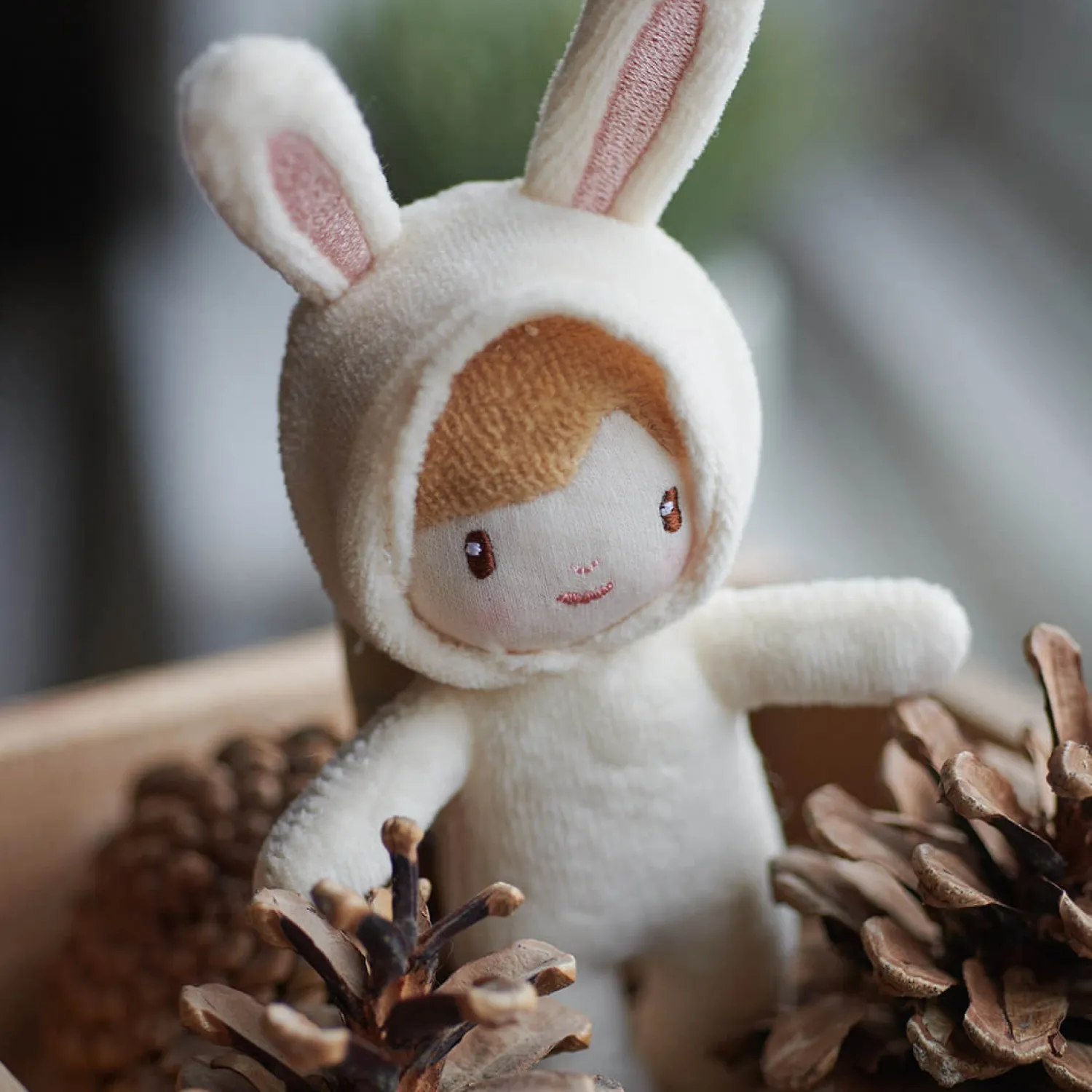 ThreadBear Design Laleczka w pudełku - Binky Króliczek