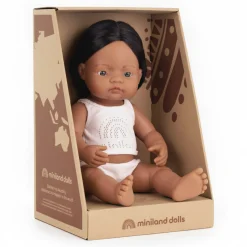 Miniland Lalka chłopiec Rdzenny Amerykanin 38cm Doll