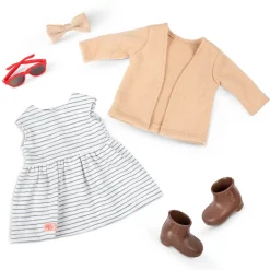 OurGeneration Lalka MARLOW 46cm – niewidoma z psem przewodnikiem