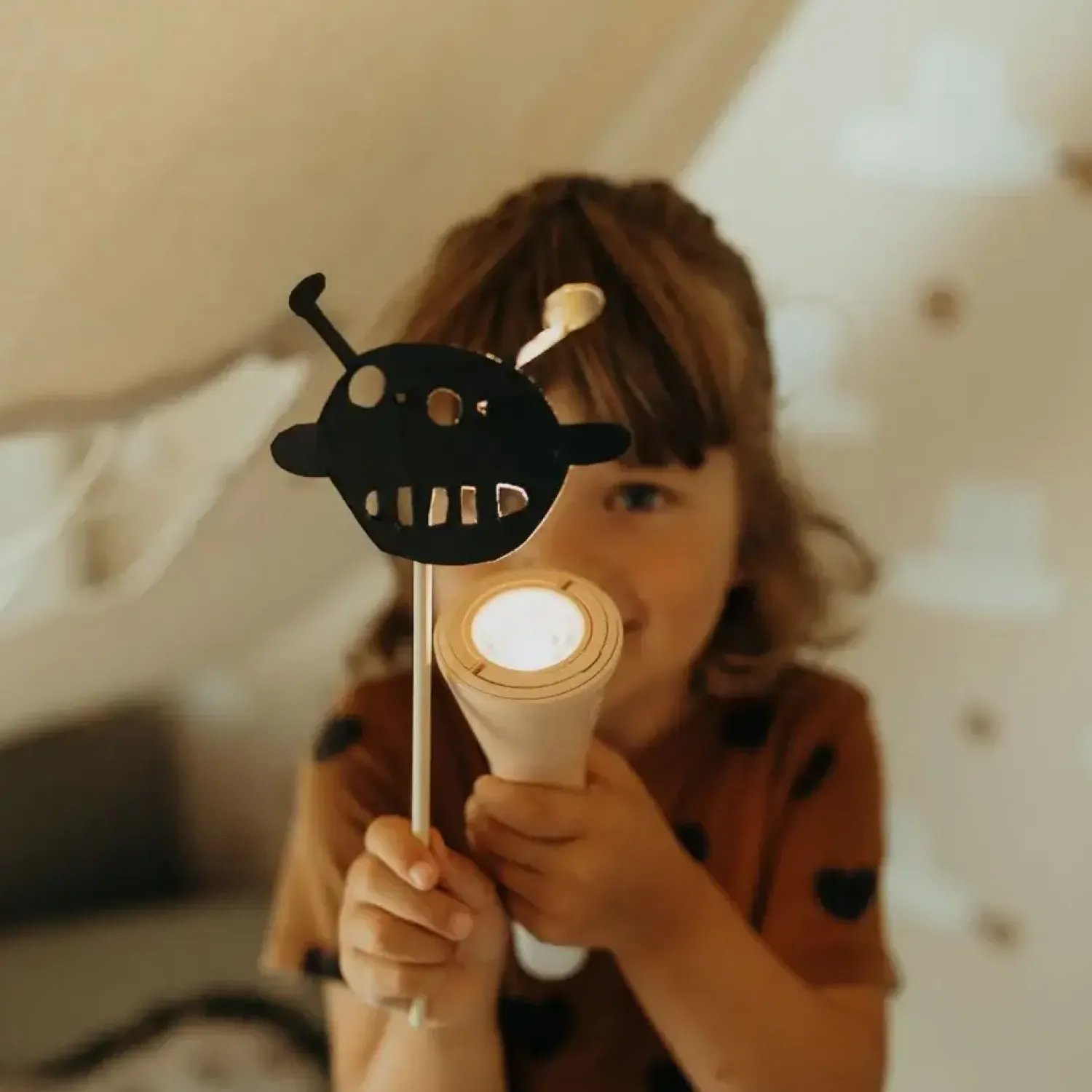Kidywolf Latarka KIDYFLASHLIGHT - różowa