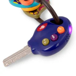 B.Toys LucKeys – zestaw kluczy samochodowych z pilotem GRANATOWY