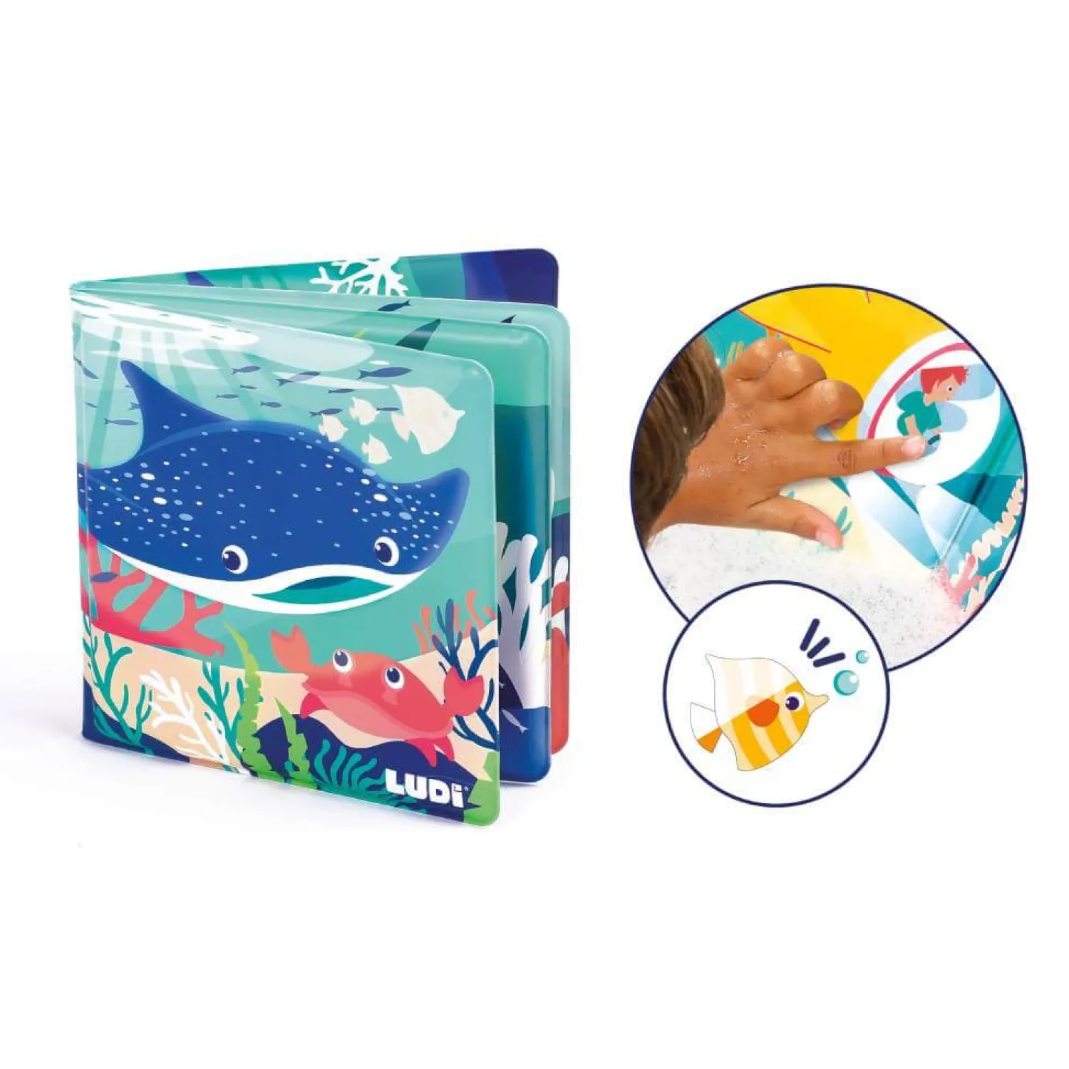 LUDI Magiczna książeczka do kąpieli